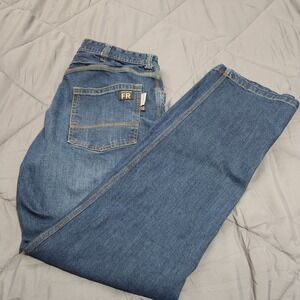 Wolverine FR Jeans Mens 38x34 CAT 2 ATPV 13 NFPA 2112 Workwear Denim - Read Size
